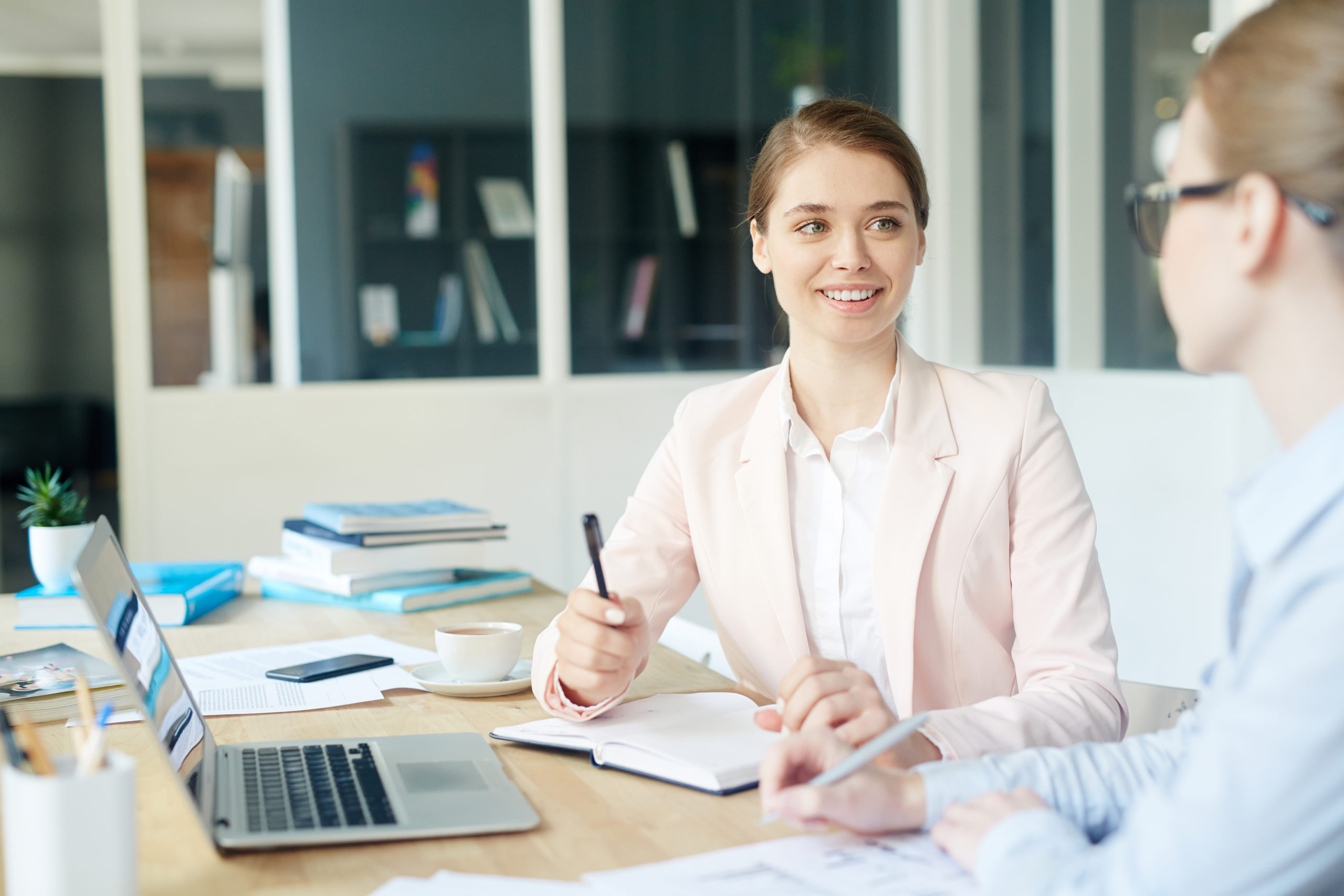 Consulting in office